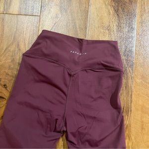 Paragon maroon leggings